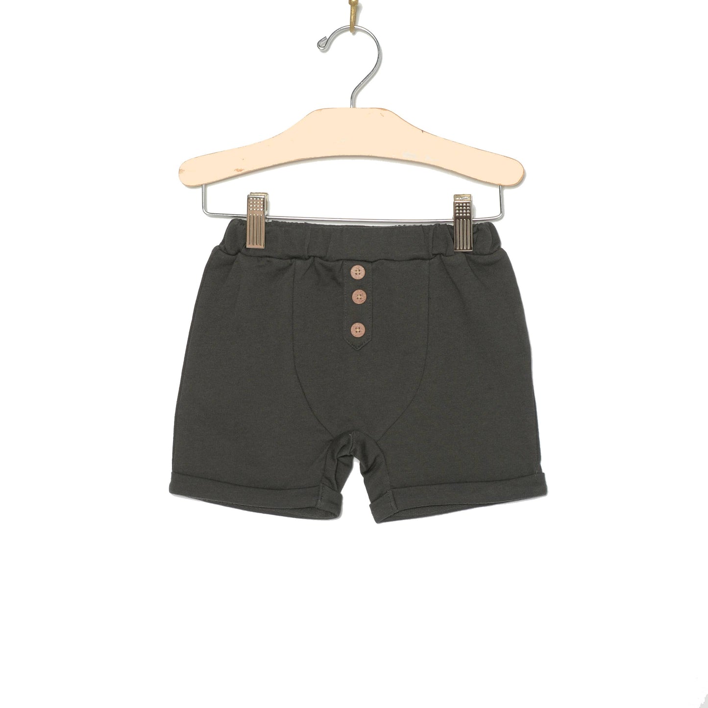 Button Front Short