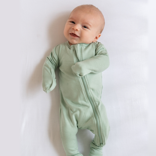 Sage Green Bamboo Pajamas